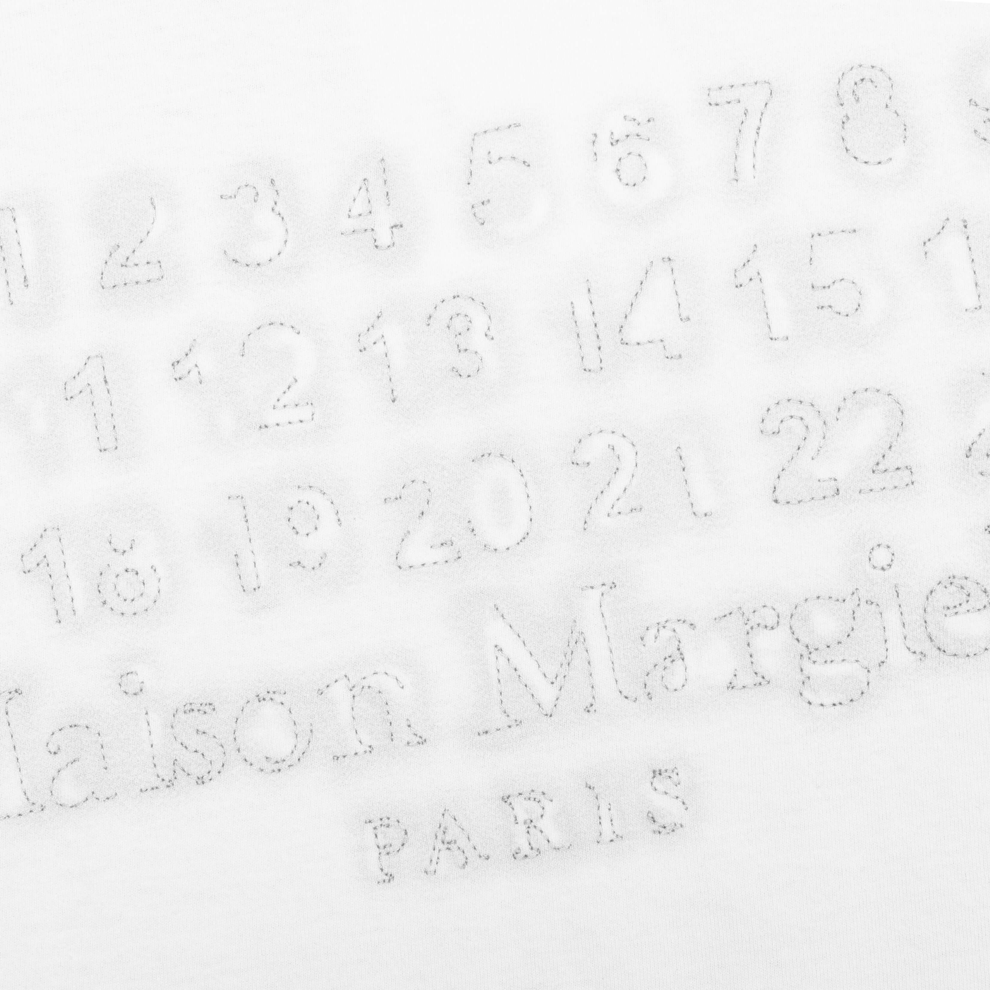 Embroidered Logo T-Shirt - Ecru - Image 4