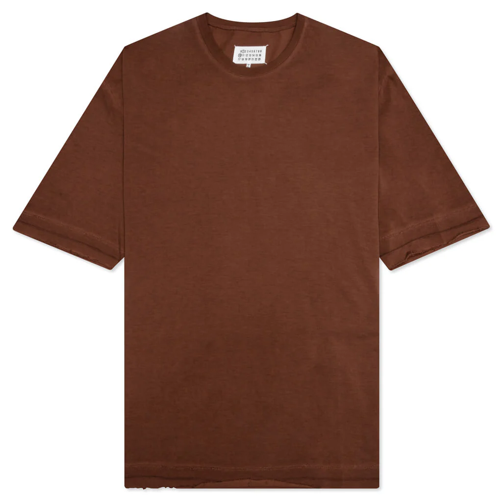 Distressed T-Shirt - Faded Red