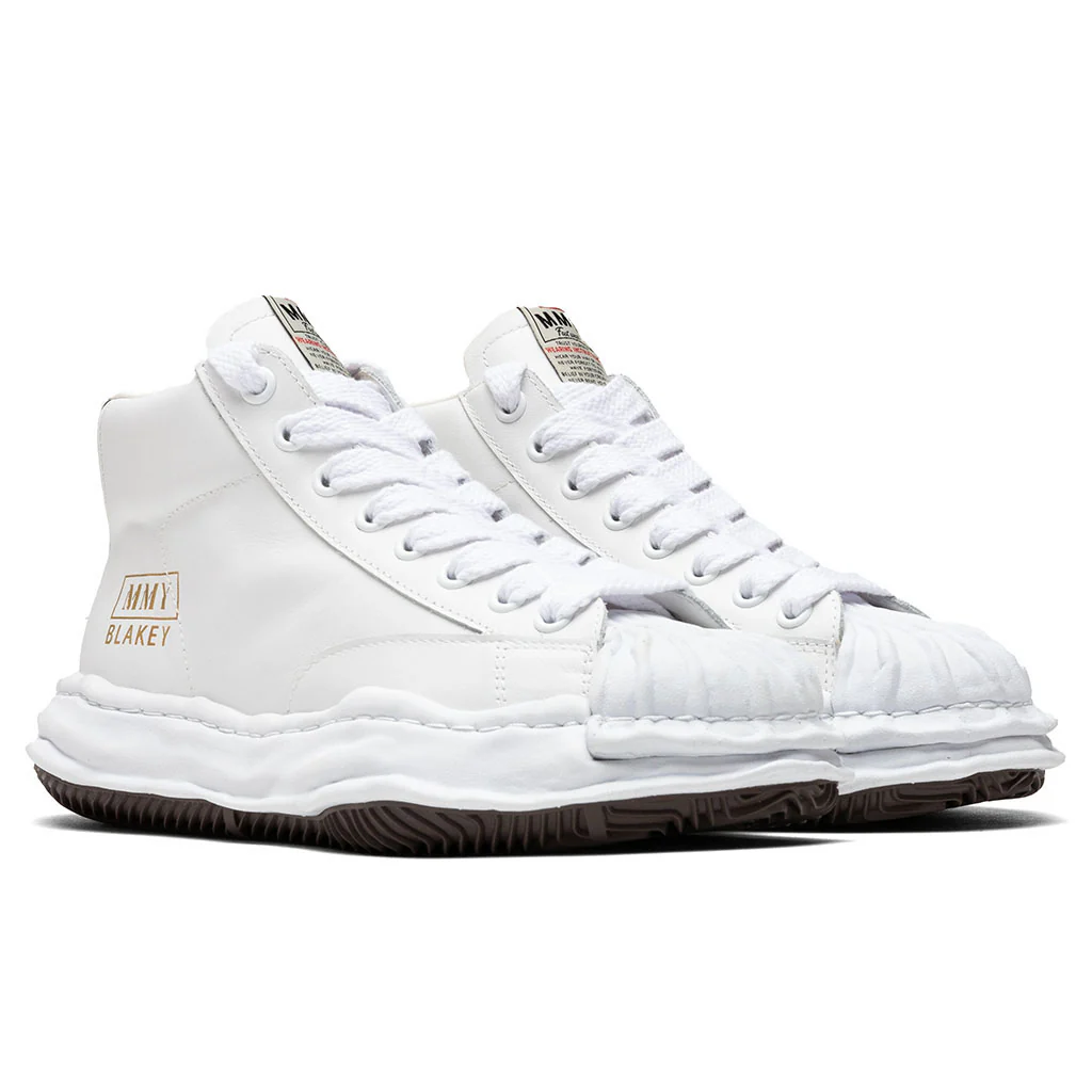 Blakey Hi Leather - White - Image 2
