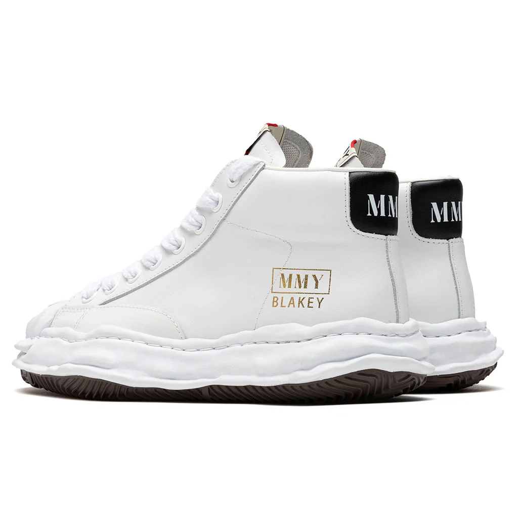 Blakey Hi Leather - White - Image 3