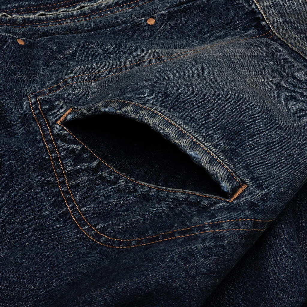 Flight Jacket Layered Denim - Indigo - Image 8