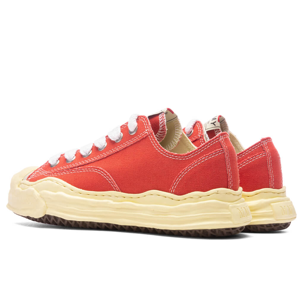 Hank Low Vintage Sole Canvas Sneaker - Orange - Image 3