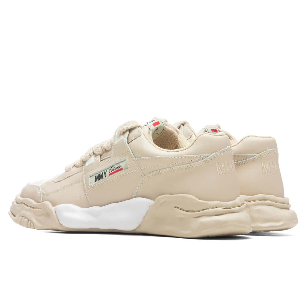 Parker Low OG Sole Leather Sneaker - Beige - Image 3