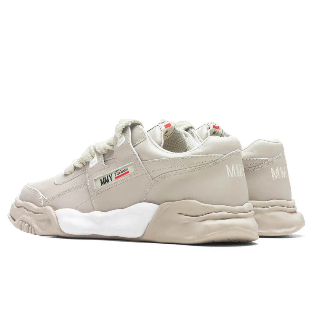 Parker Low OG Sole Leather Sneaker - Grey - Image 3