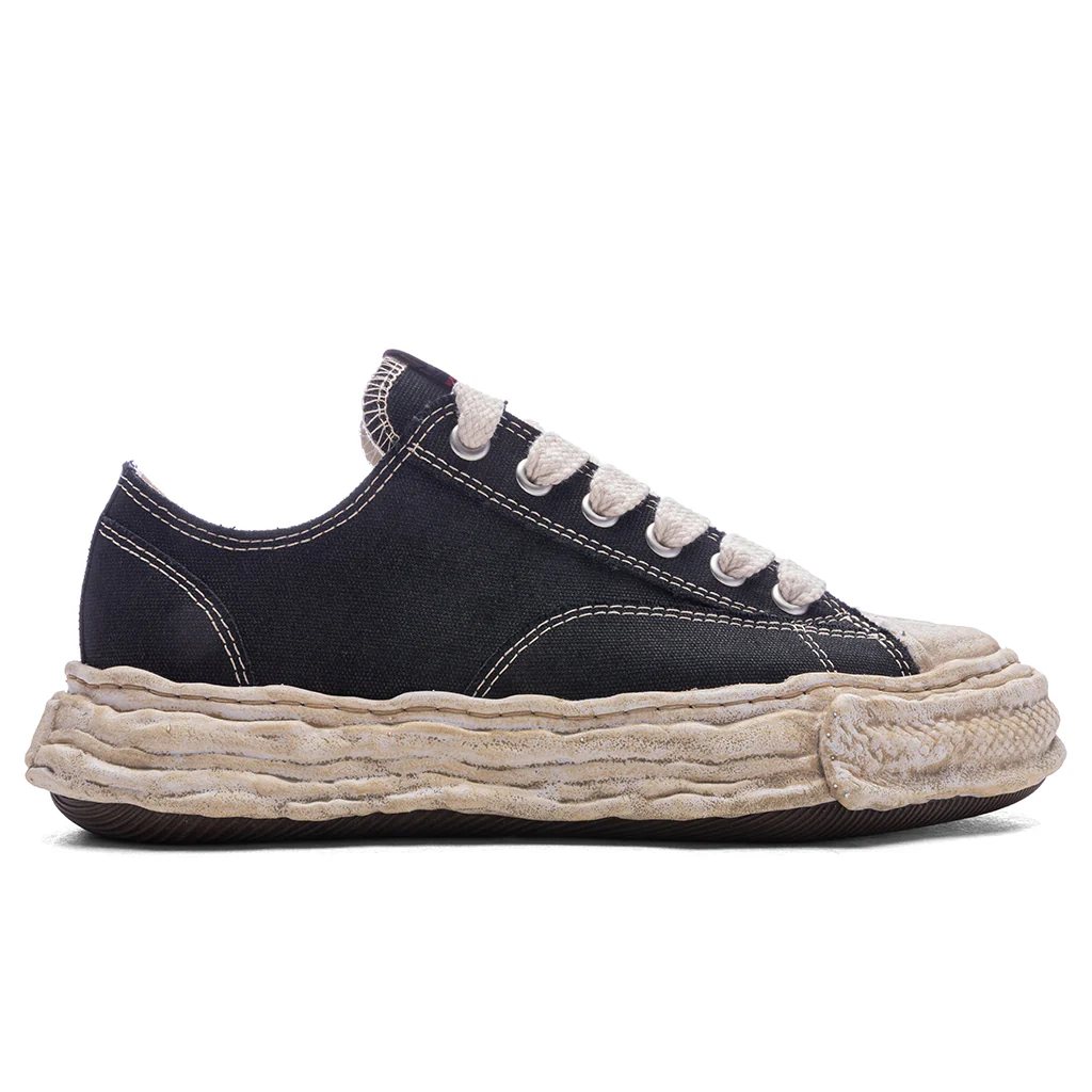 Peterson 23 Low OG Sole Garment Dyed Canvas - Black