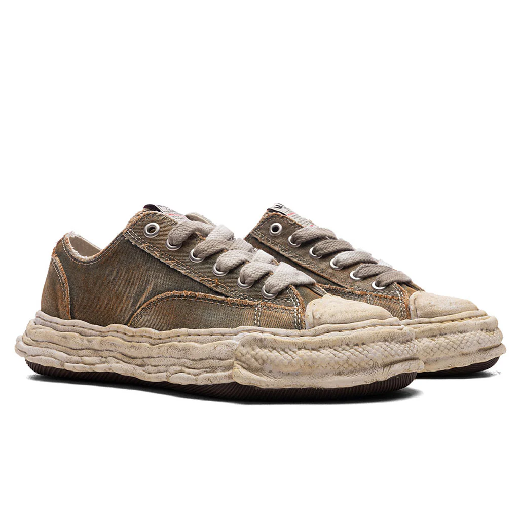 Peterson 23 Washed Denim Low OG Sole - Green - Image 2
