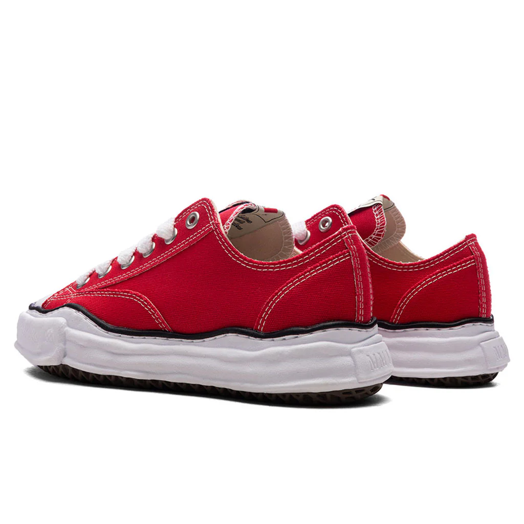 Peterson Low OG Sole Canvas Sneaker - Red - Image 3