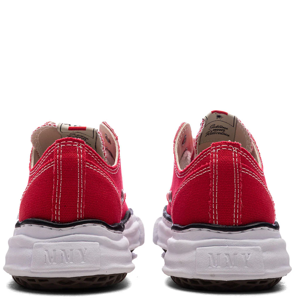 Peterson Low OG Sole Canvas Sneaker - Red - Image 4