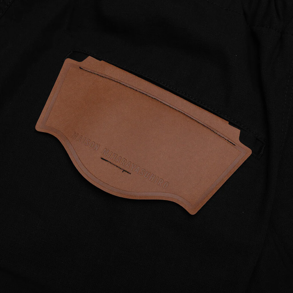 Ripstop Parachute Trousers - Black - Image 5