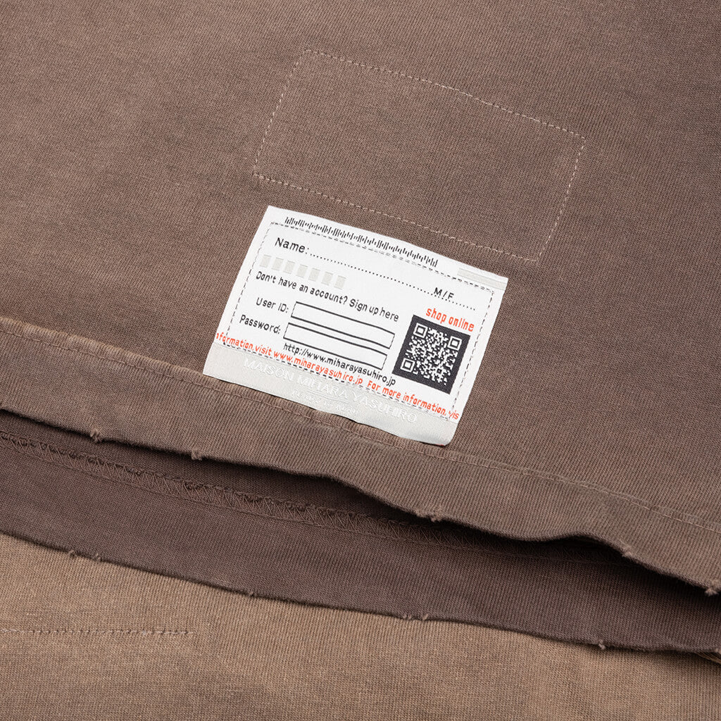 Sun Faded Tee - Brown - Image 3