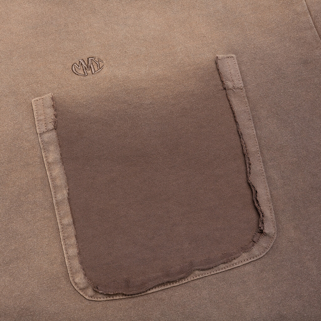 Sun Faded Tee - Brown - Image 4