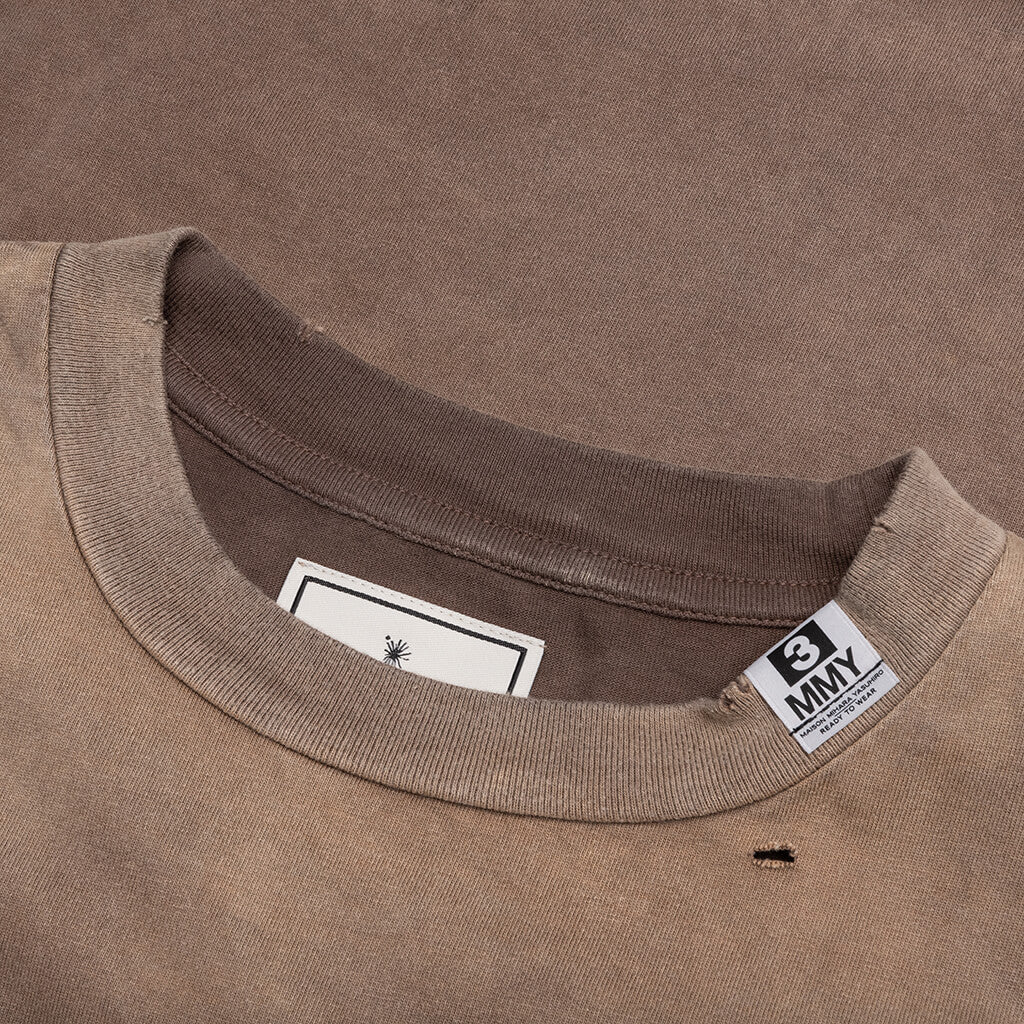 Sun Faded Tee - Brown - Image 5