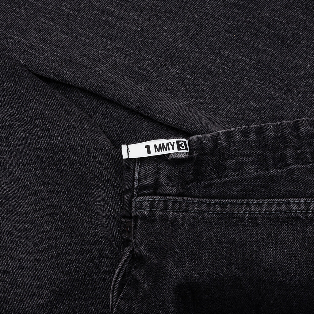 Waist Easy Jeans - Black - Image 3