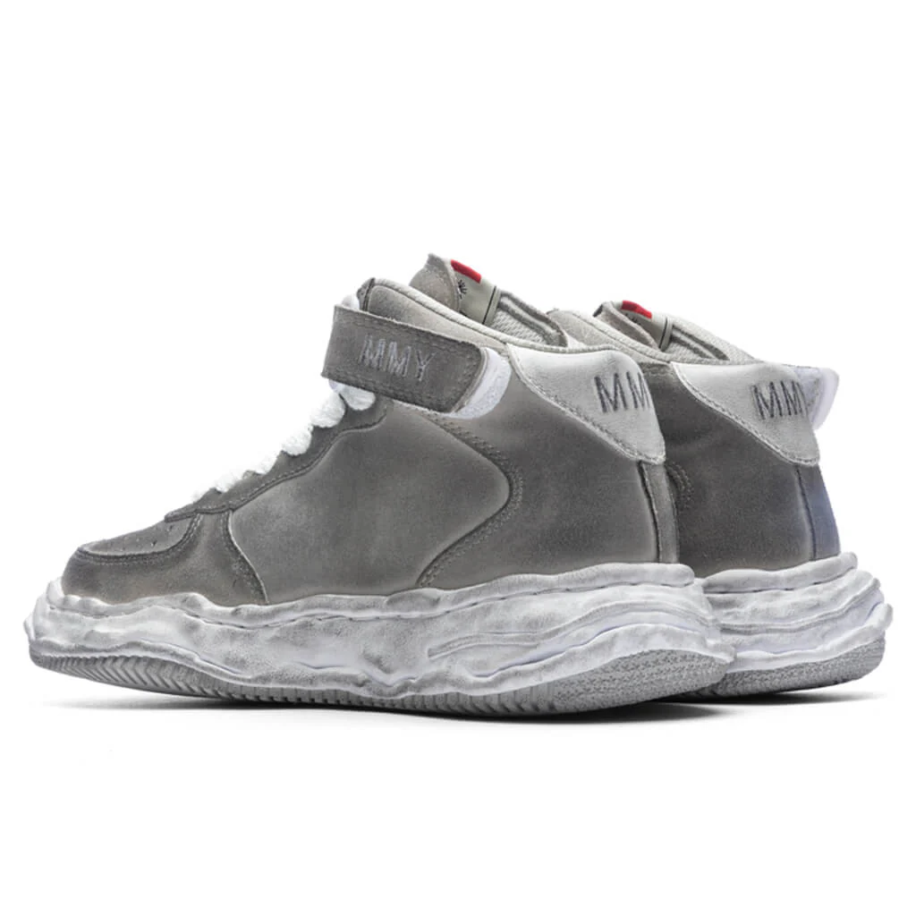 Wayne Brushed Suede High - White - Image 3