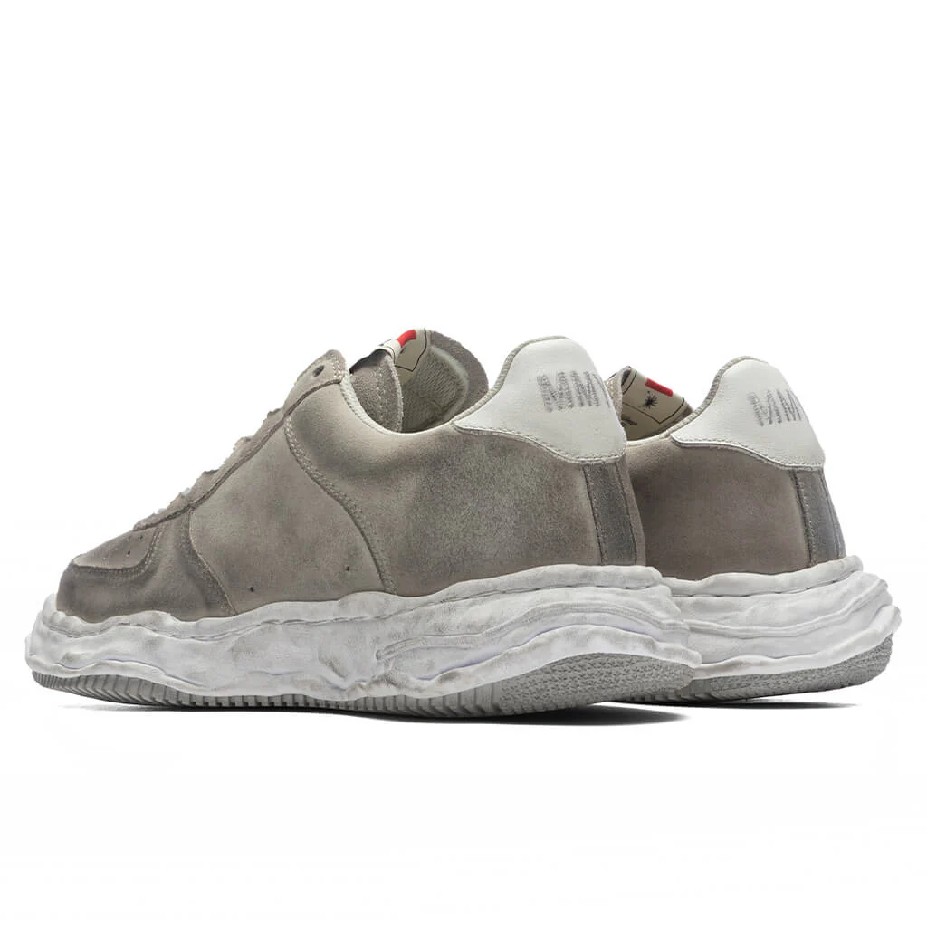 Wayne Brushed Suede Low - White - Image 3