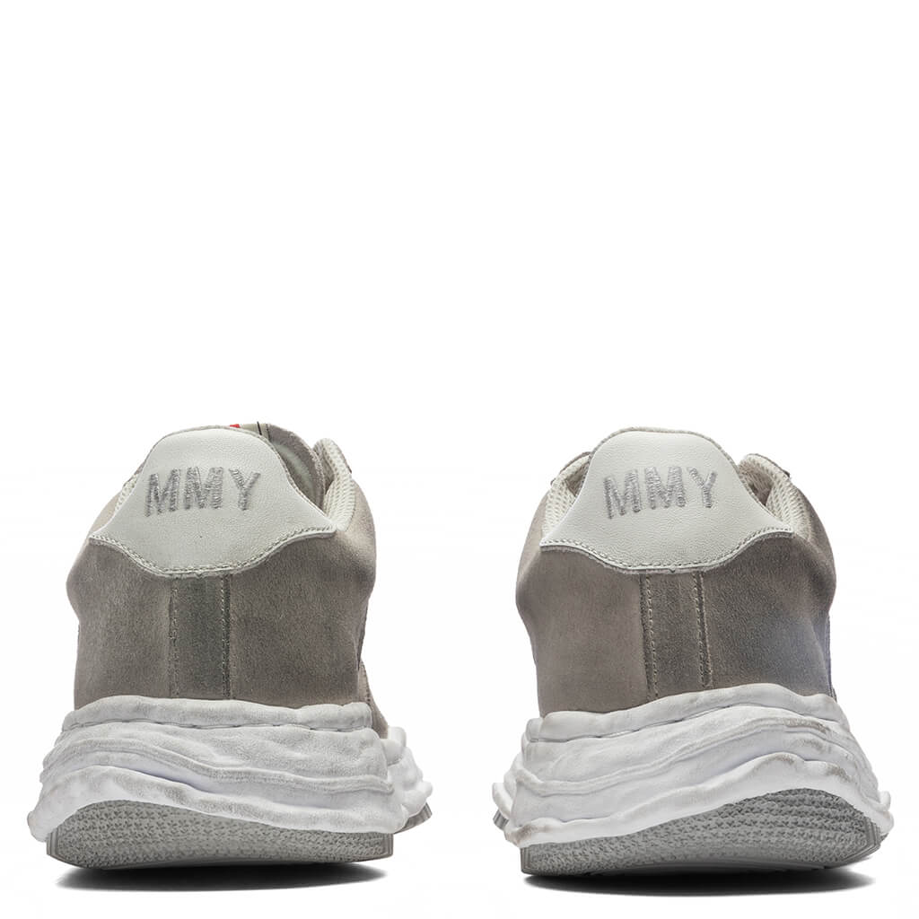 Wayne Brushed Suede Low - White - Image 4
