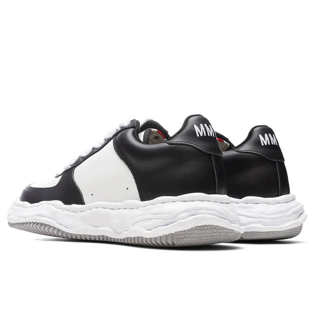 Wayne Low OG Sole Leather Sneaker - Black/White - Image 3