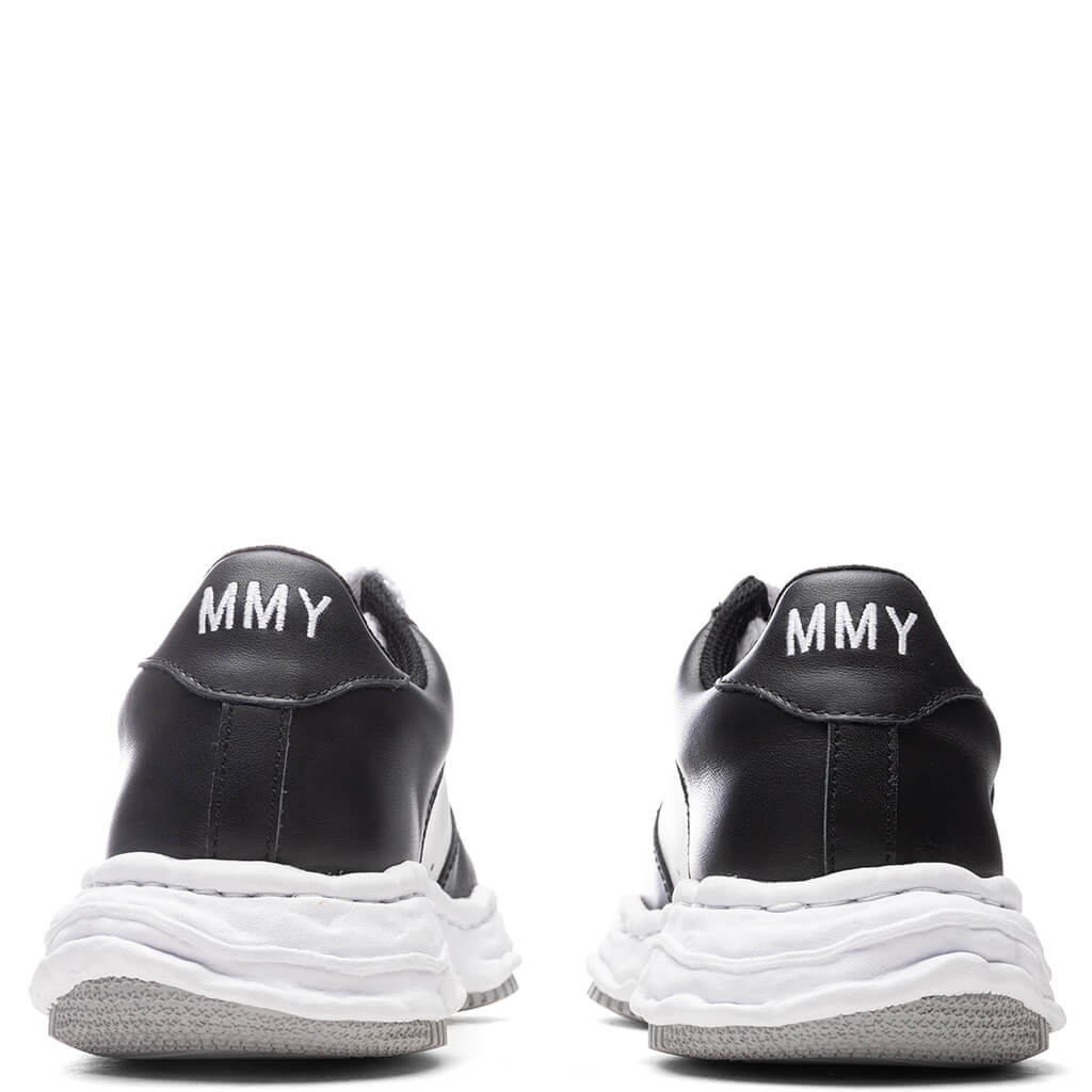 Wayne Low OG Sole Leather Sneaker - Black/White - Image 4