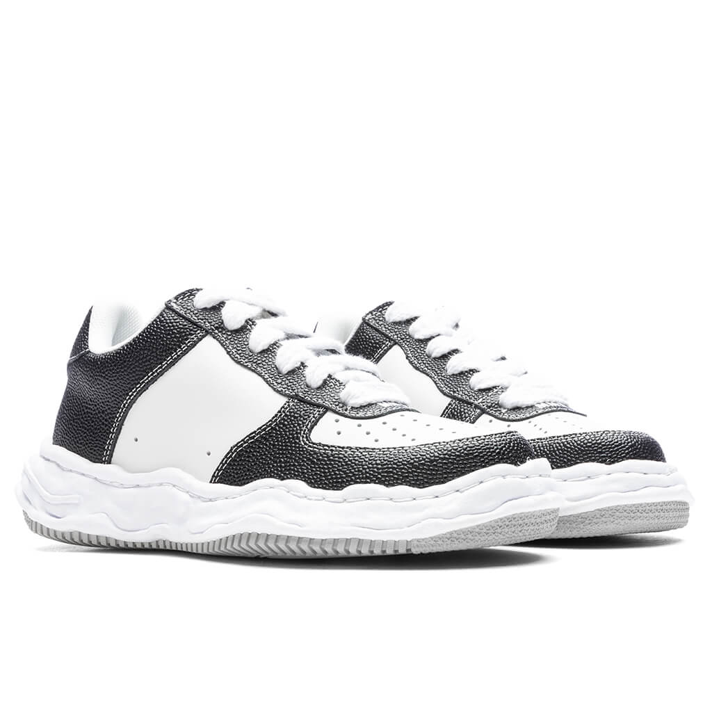 Wayne Low OG Sole Basket Leather - Black/White - Image 2