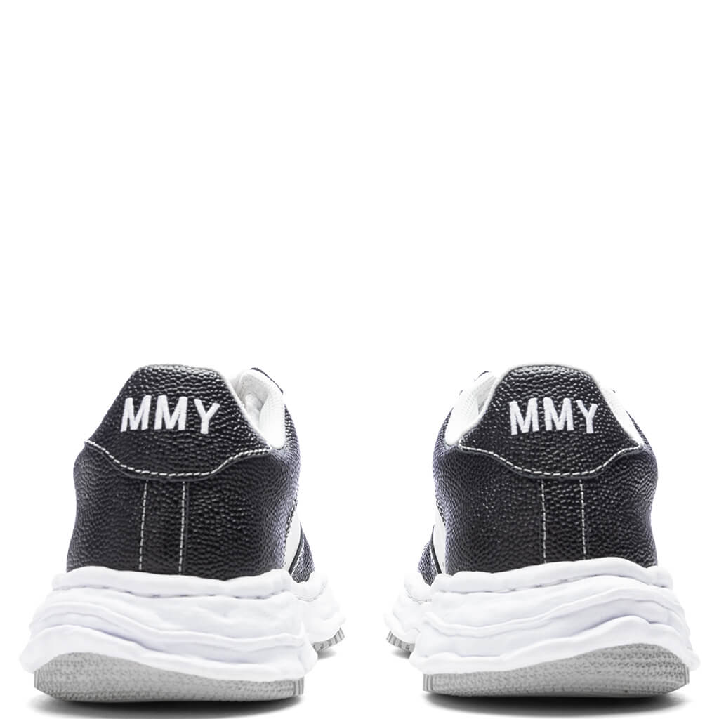 Wayne Low OG Sole Basket Leather - Black/White - Image 4