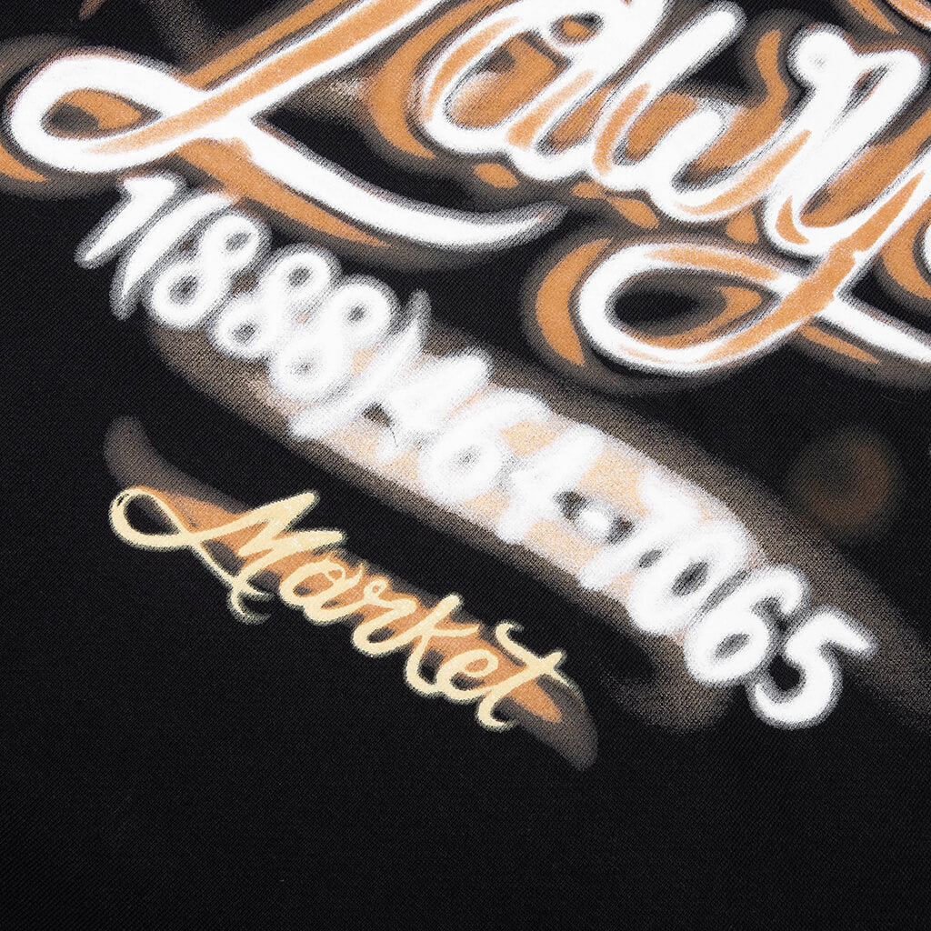 Airbrush Call My Lawyer Hoodie - Jet Black - Image 5
