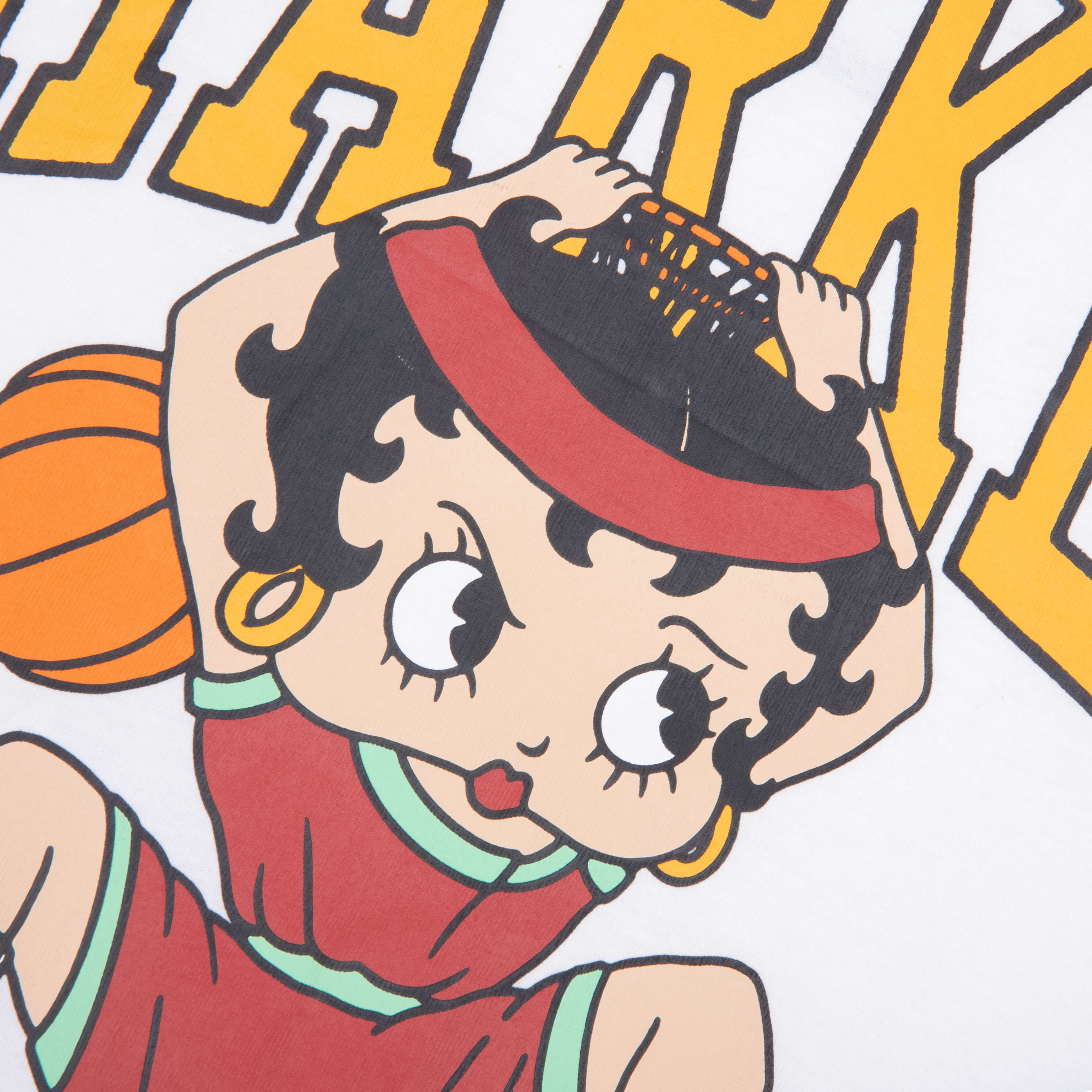Market x Betty Boop Dunking T-Shirt - White - Image 3