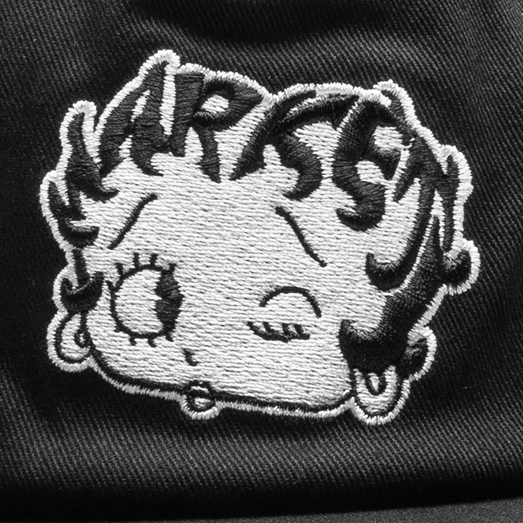 Market x Betty Boop Mascot 5 Panel Hat - Black - Image 2