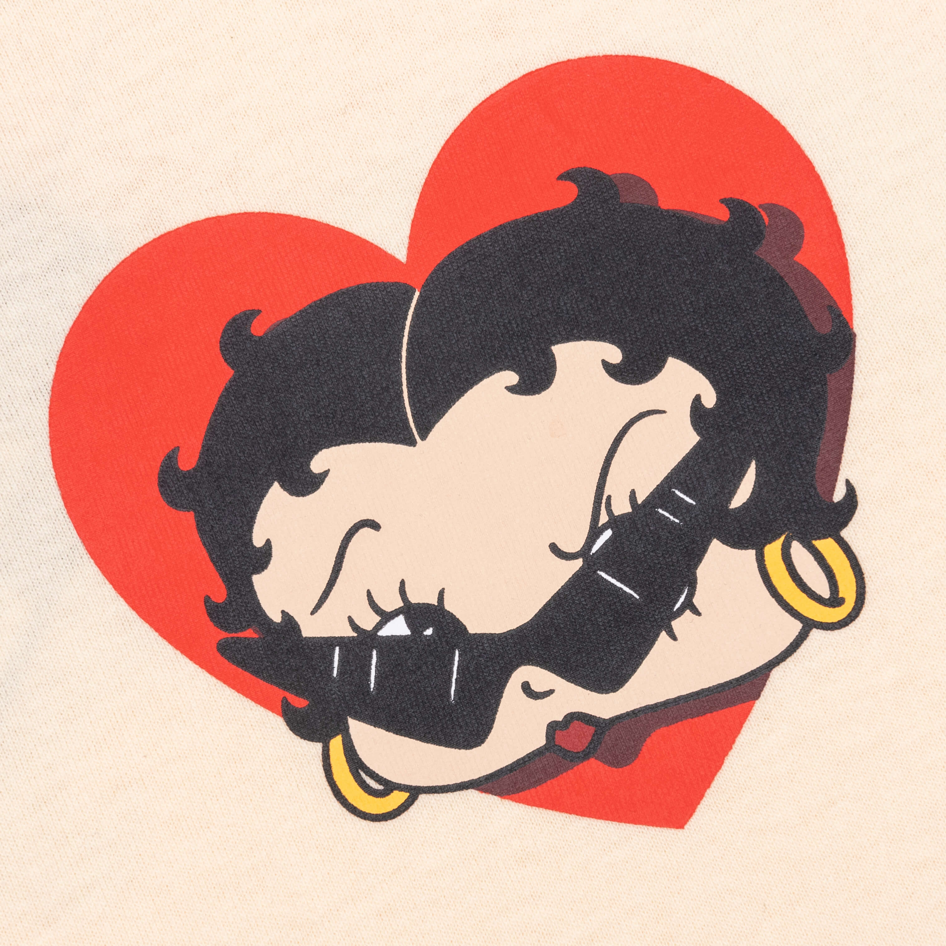 Market x Betty Boop Sweetheart T-Shirt - Butter Cream - Image 3