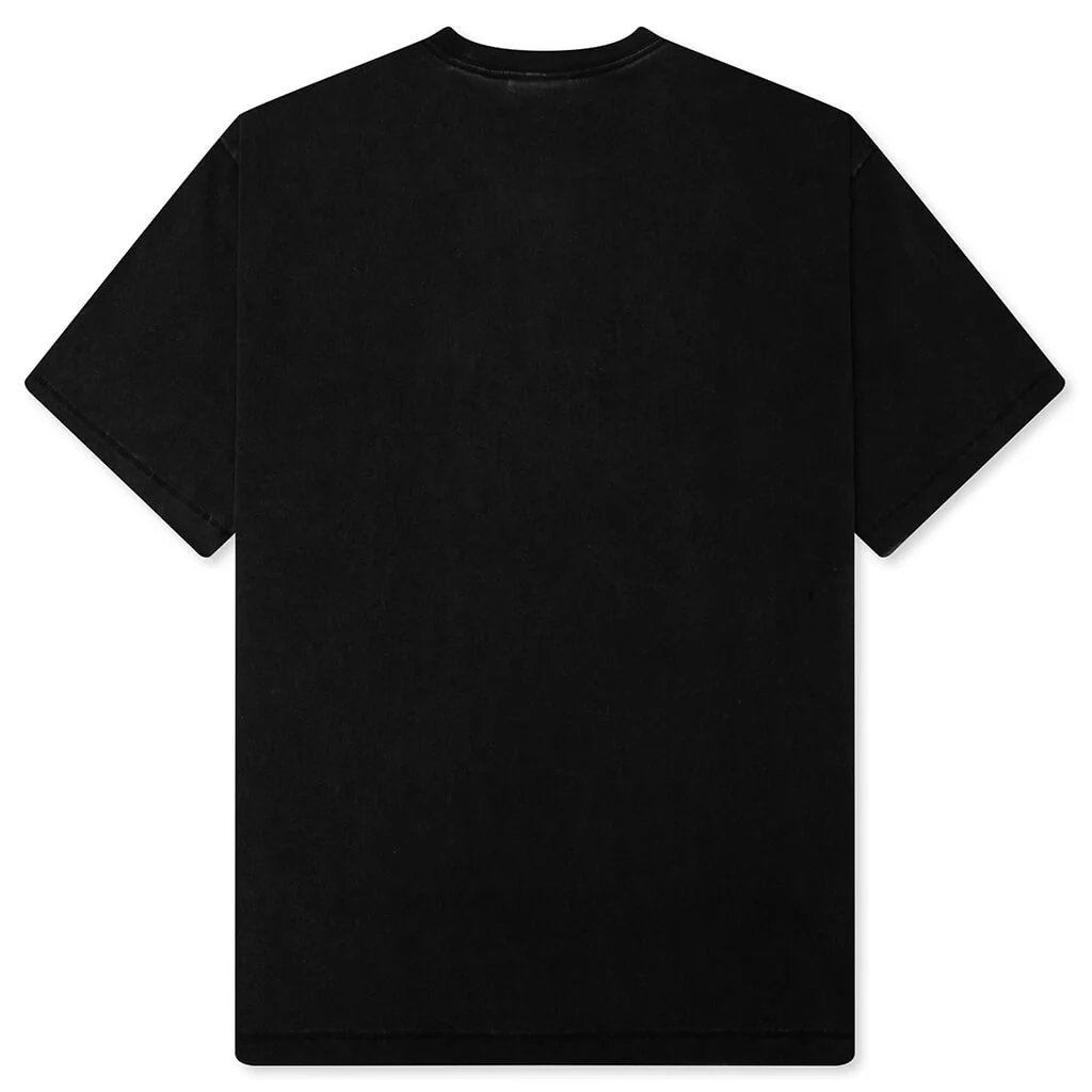 Beware My Income T-Shirt - Washed Black - Image 2