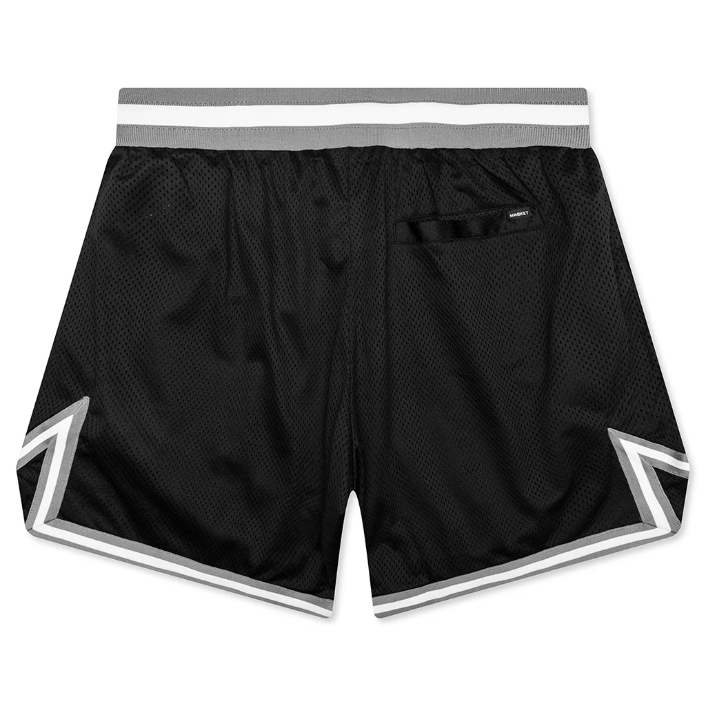 Buzzer Beaters Game Shorts - Black - Image 2