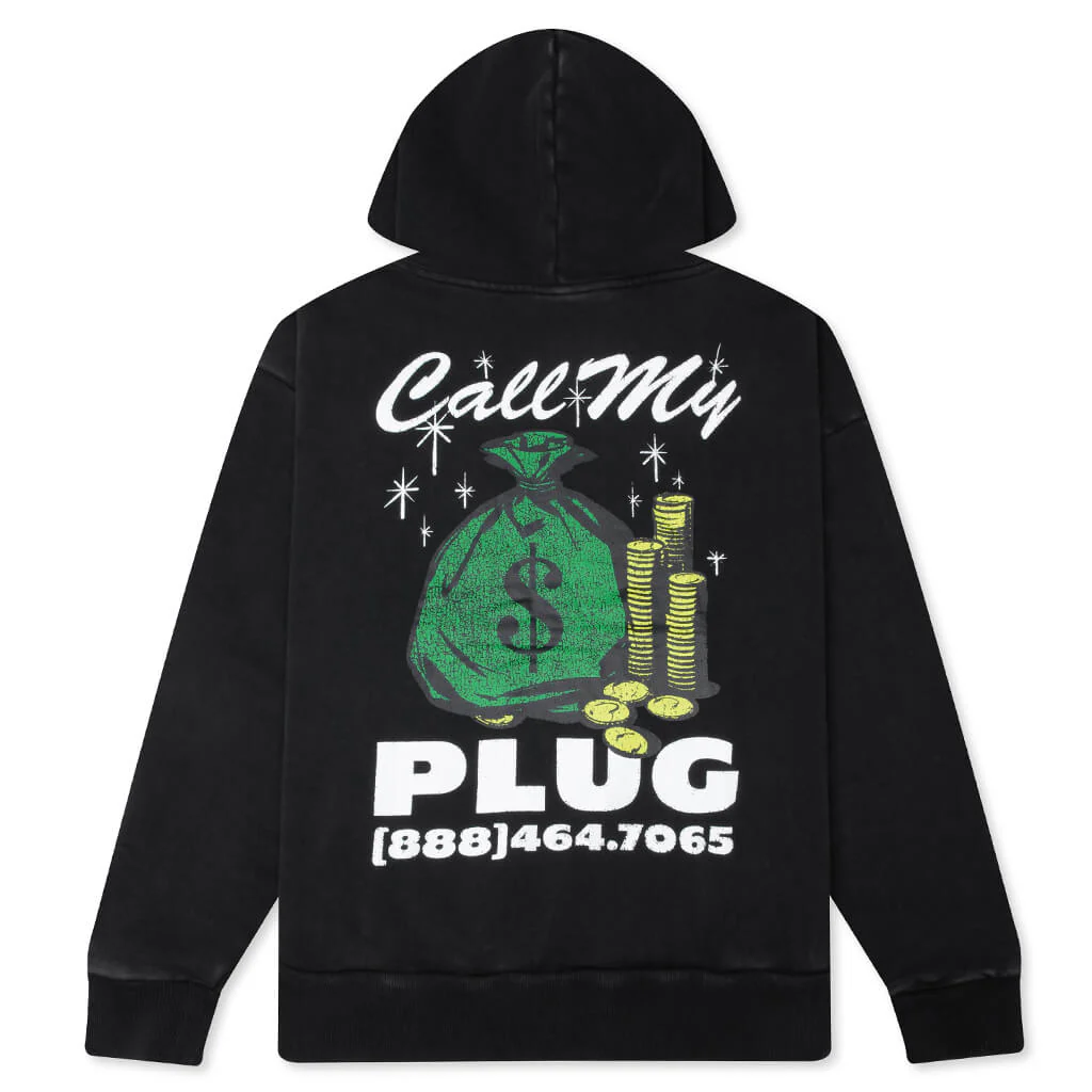 Call My Plug Hoodie - Black - Image 2