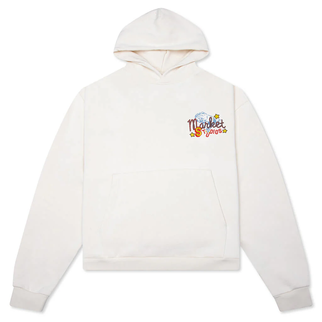 Desert League Hoodie - Unbleached Cotton