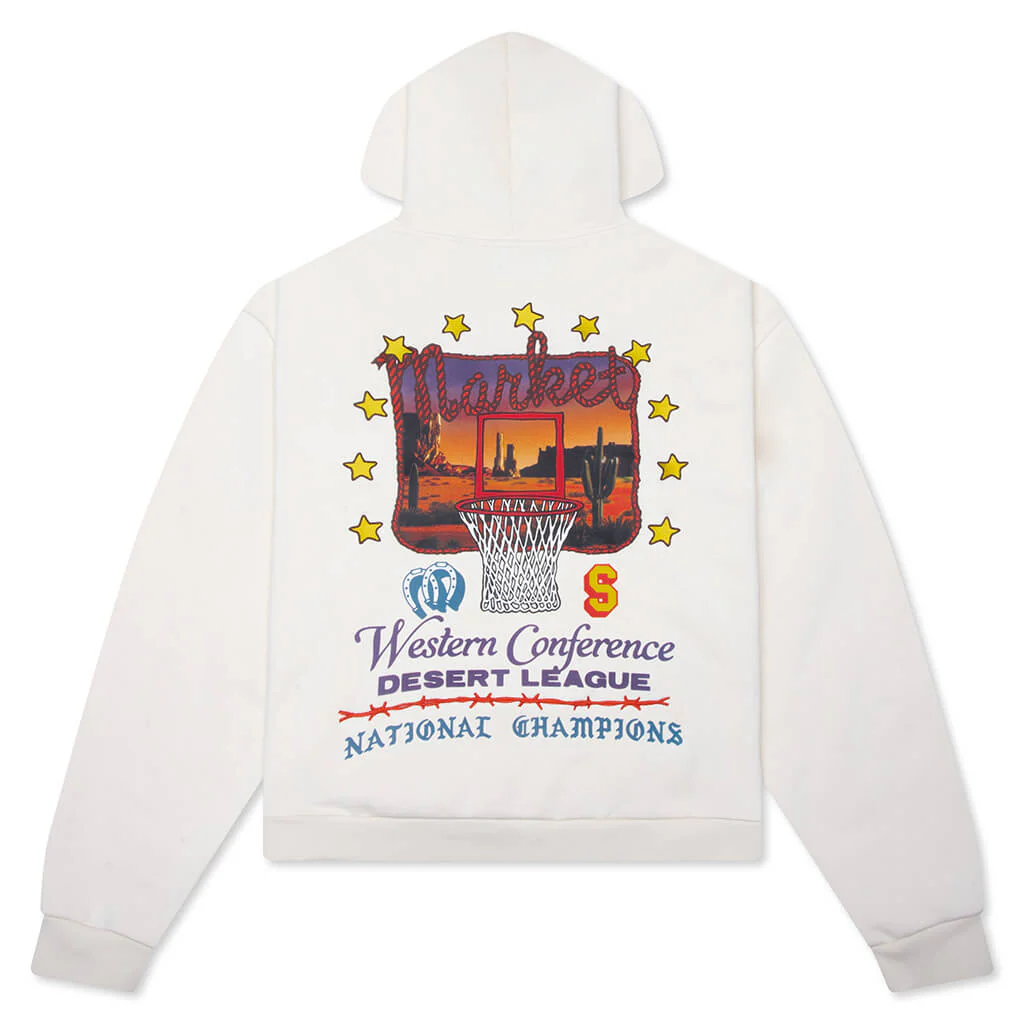 Desert League Hoodie - Unbleached Cotton - Image 2