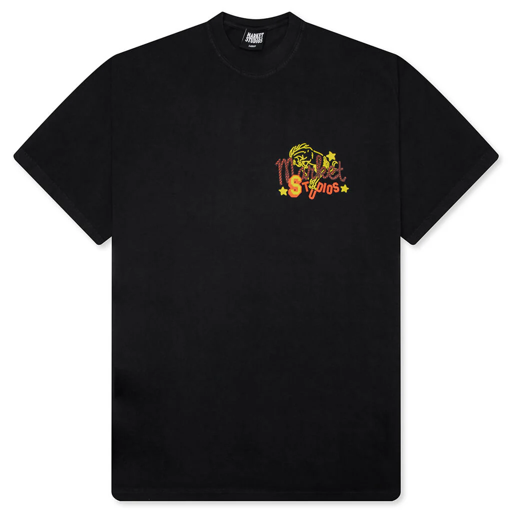 Desert League T-Shirt - Pirate Black