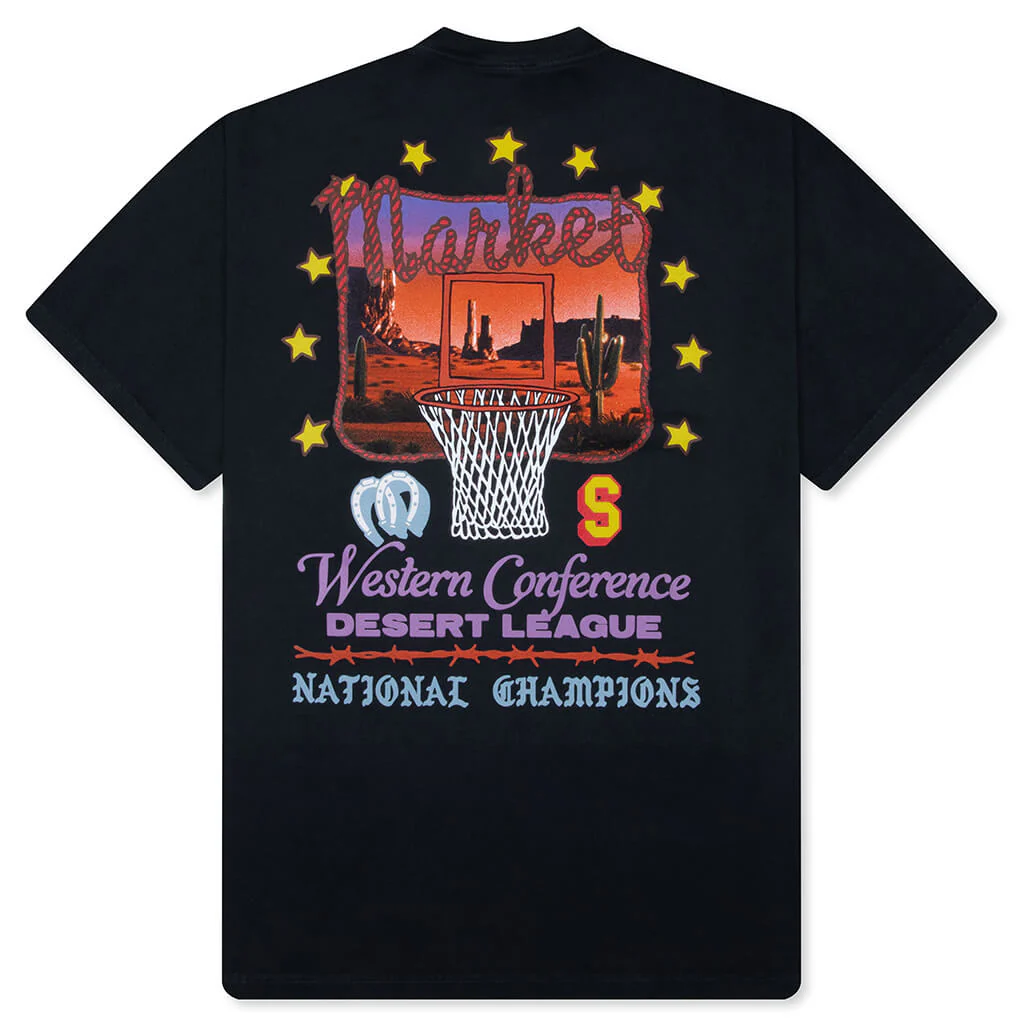 Desert League T-Shirt - Pirate Black - Image 2