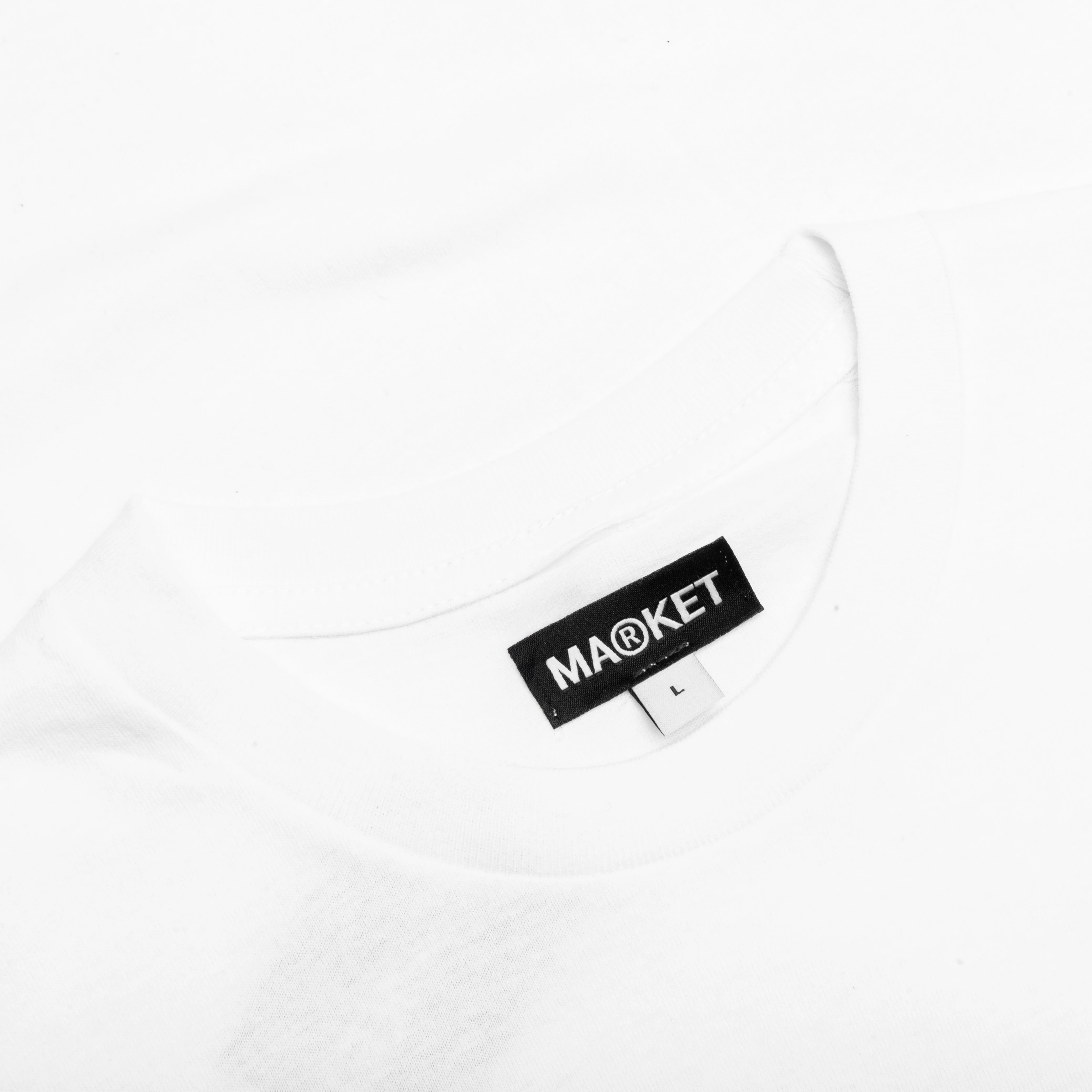 Feature x Market Formula Bear T-Shirt - White - Image 3