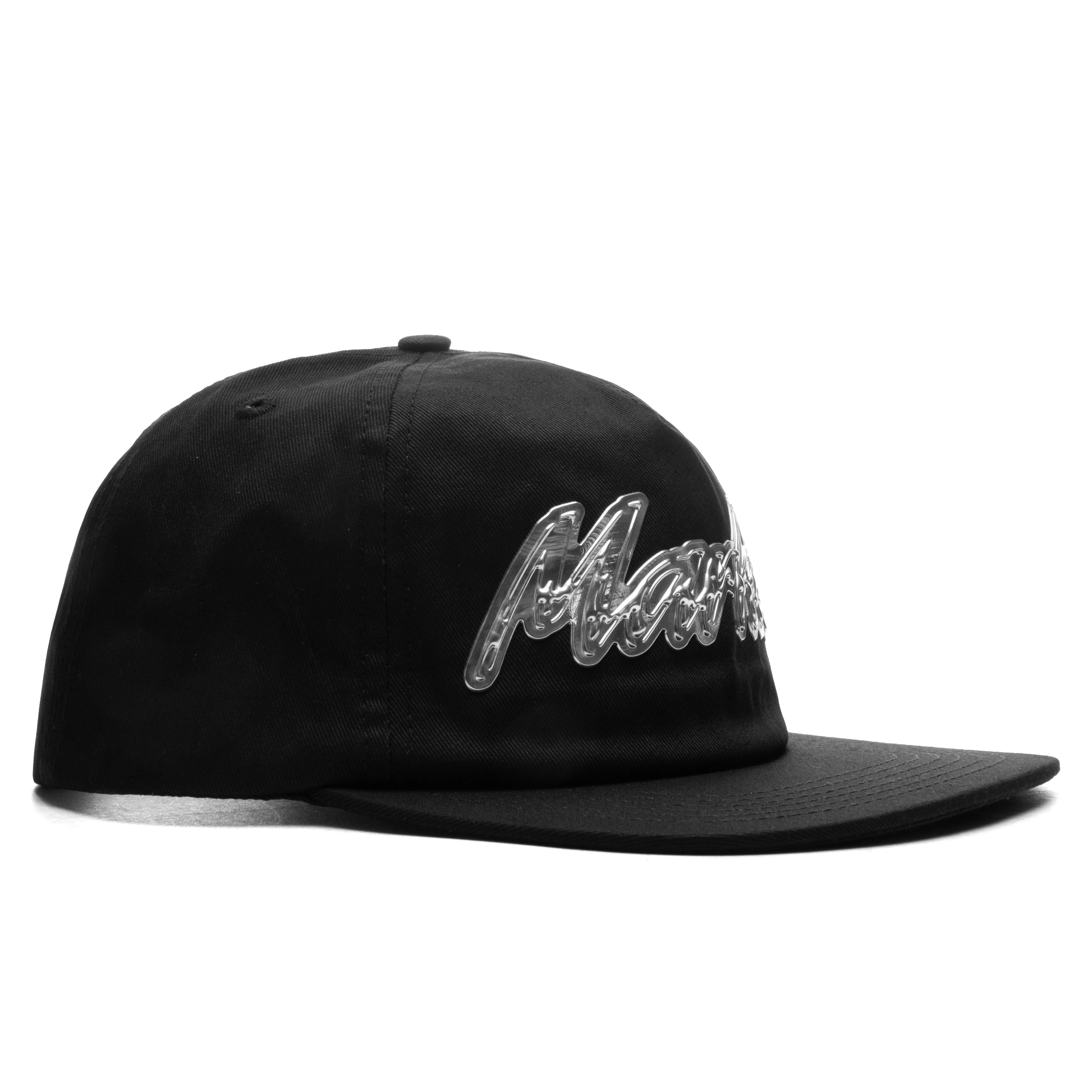 First Or Last 5-Panel Hat - Washed Black - Image 3