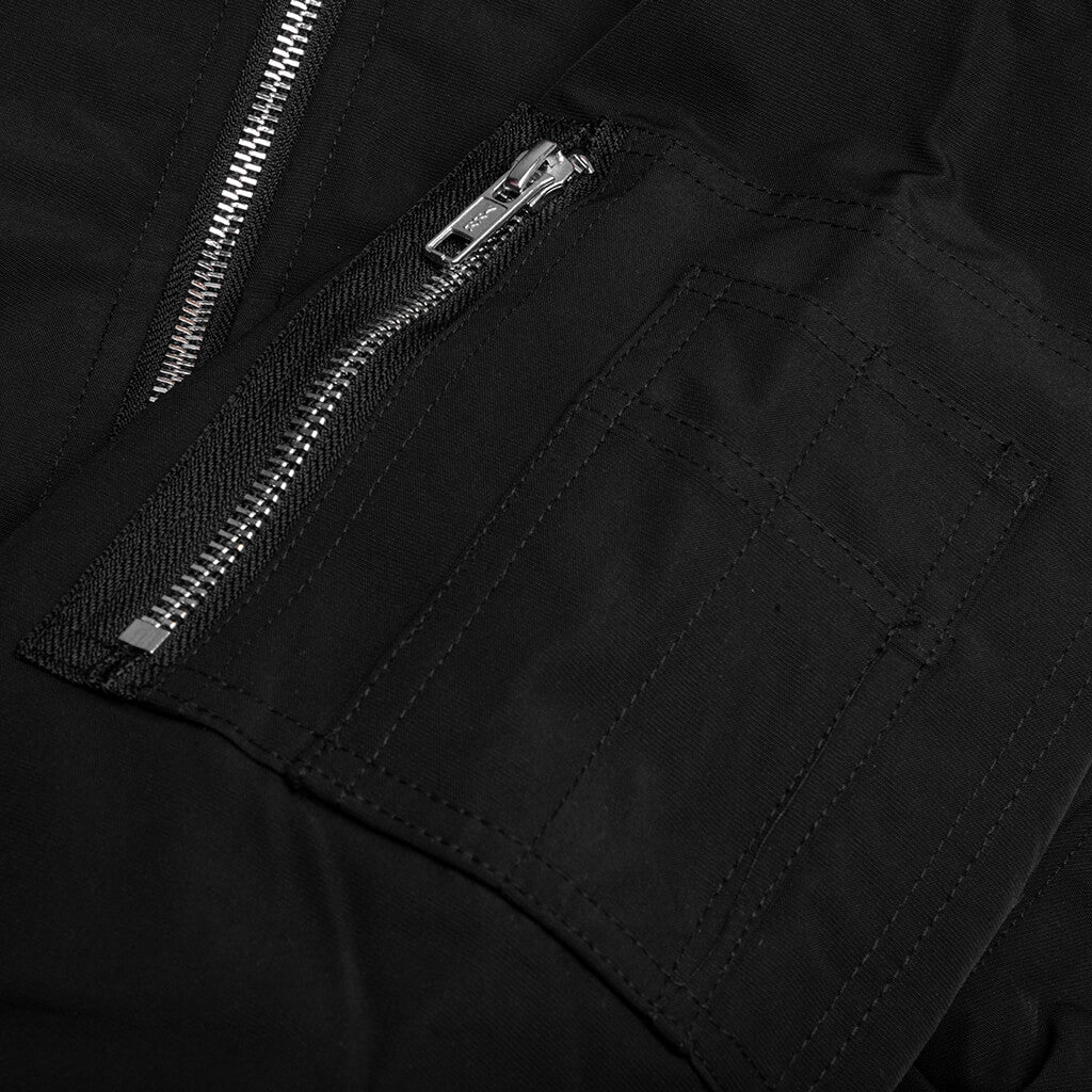 Handyman Reversible Bomber Jacket - Pirate Black/Wood Camo - Image 6