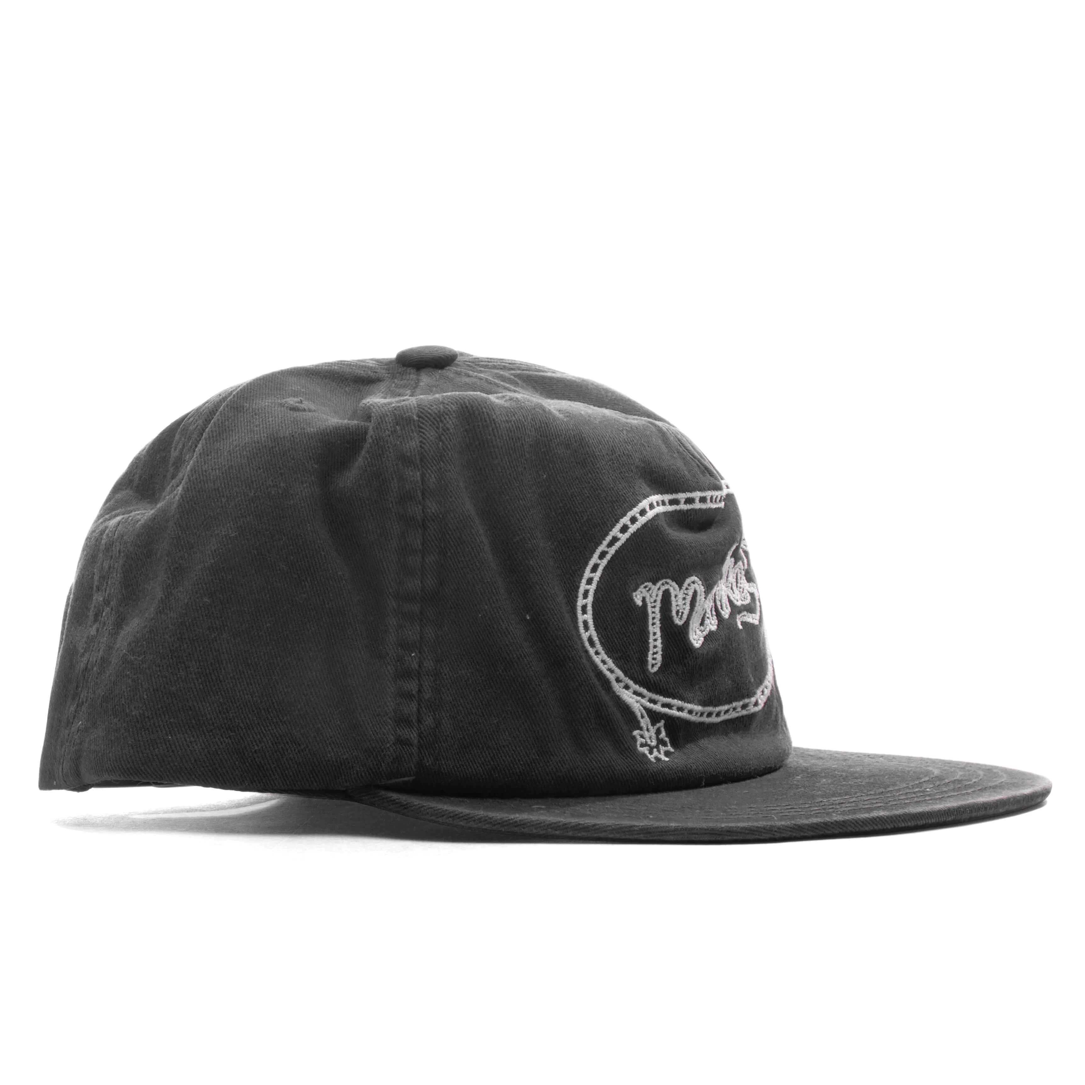 Market Lasso Lockup 5-Panel Hat - Pirate Black - Image 3