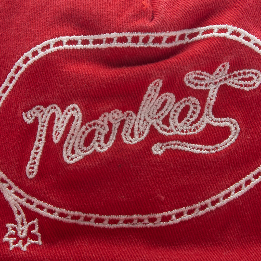 Market Lasso Lockup 5-Panel Hat - Salsa - Image 2