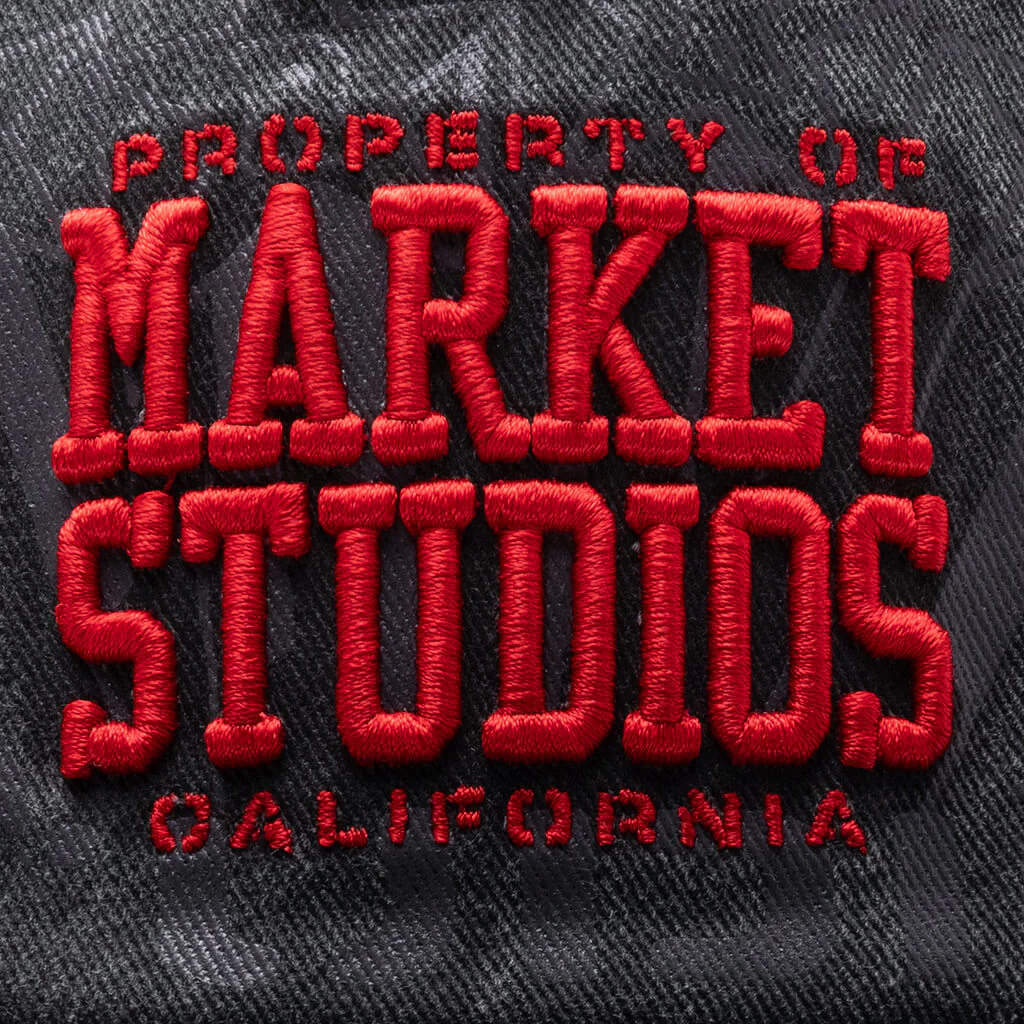 Locally Respected 5-Panel Hat - Black - Image 2