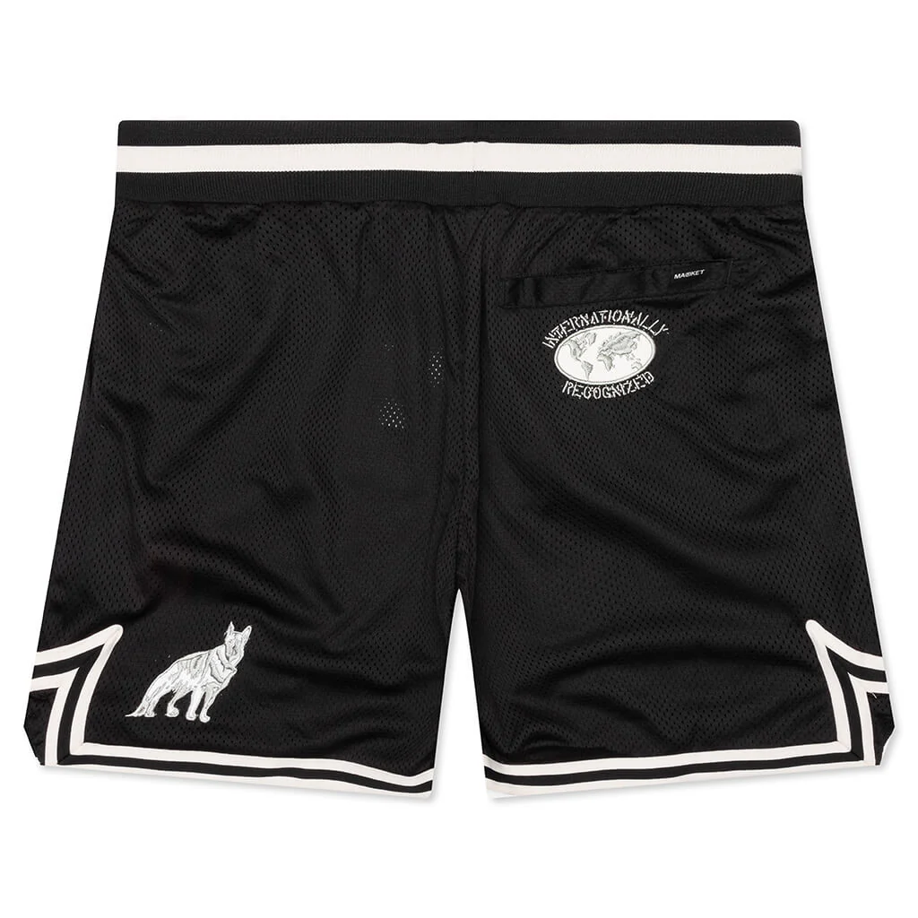 Market International Game Shorts - Black - Image 2