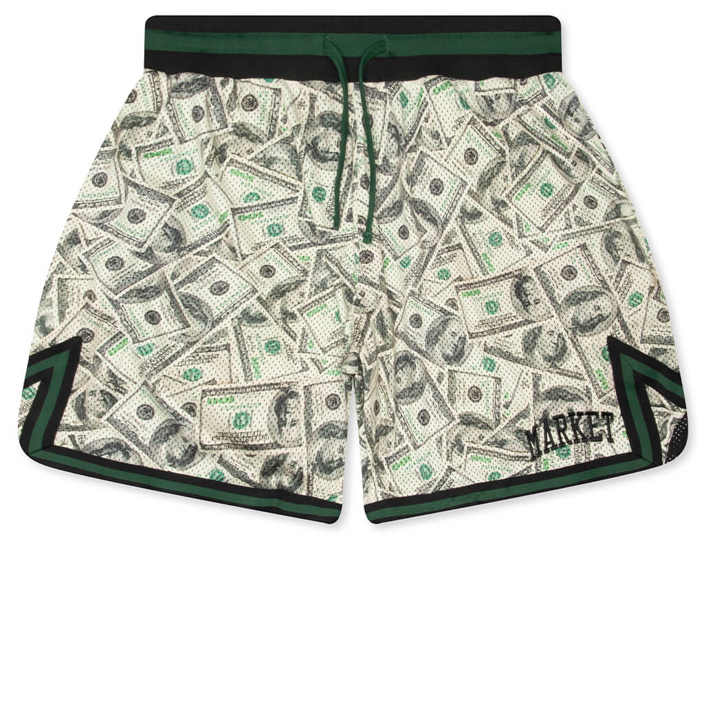Money Arc Game Shorts - Multi