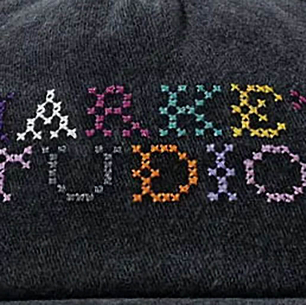 Needlepoint 5-Panel Hat - Pirate Black - Image 2