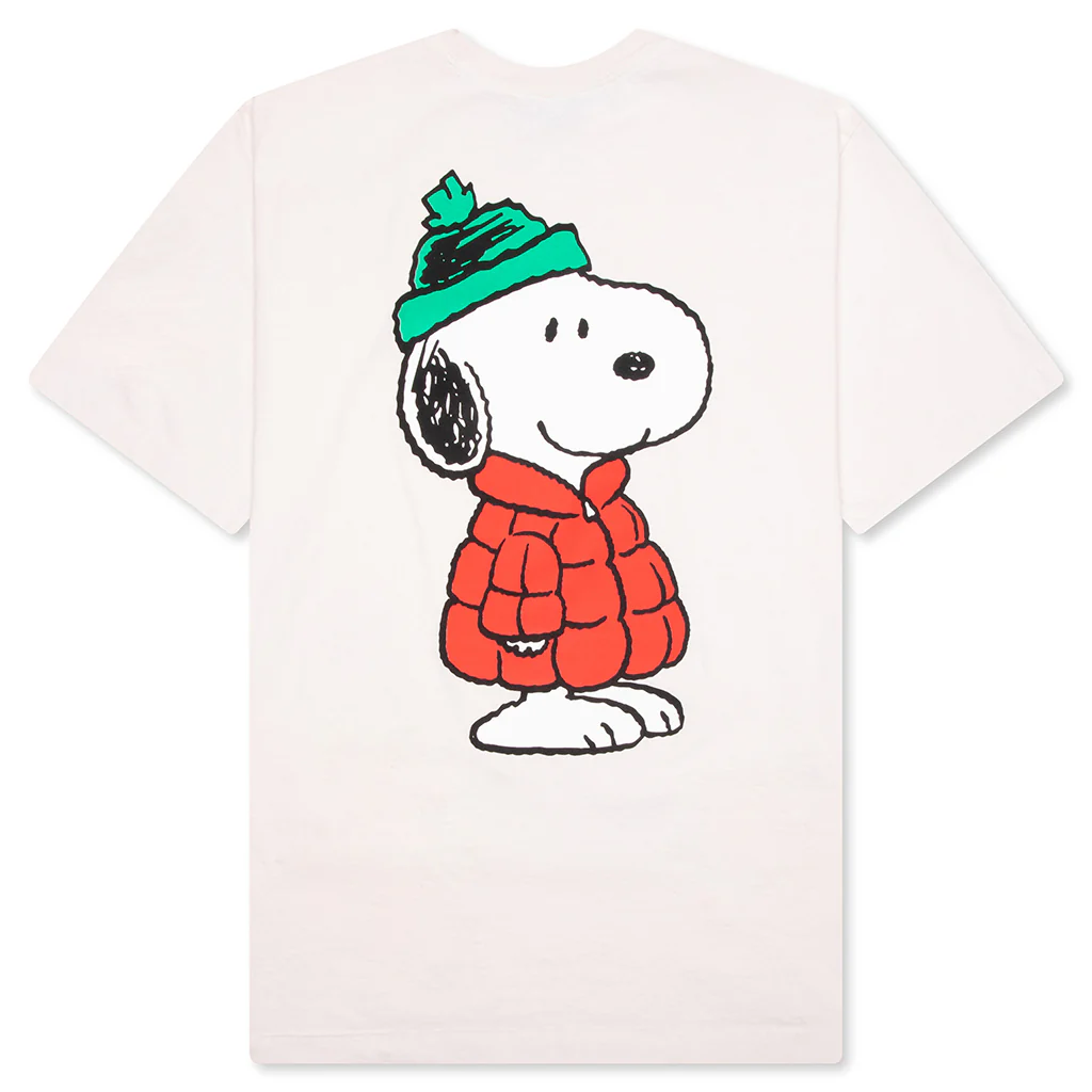 Peanuts Puffer T-Shirt - Ecru - Image 2