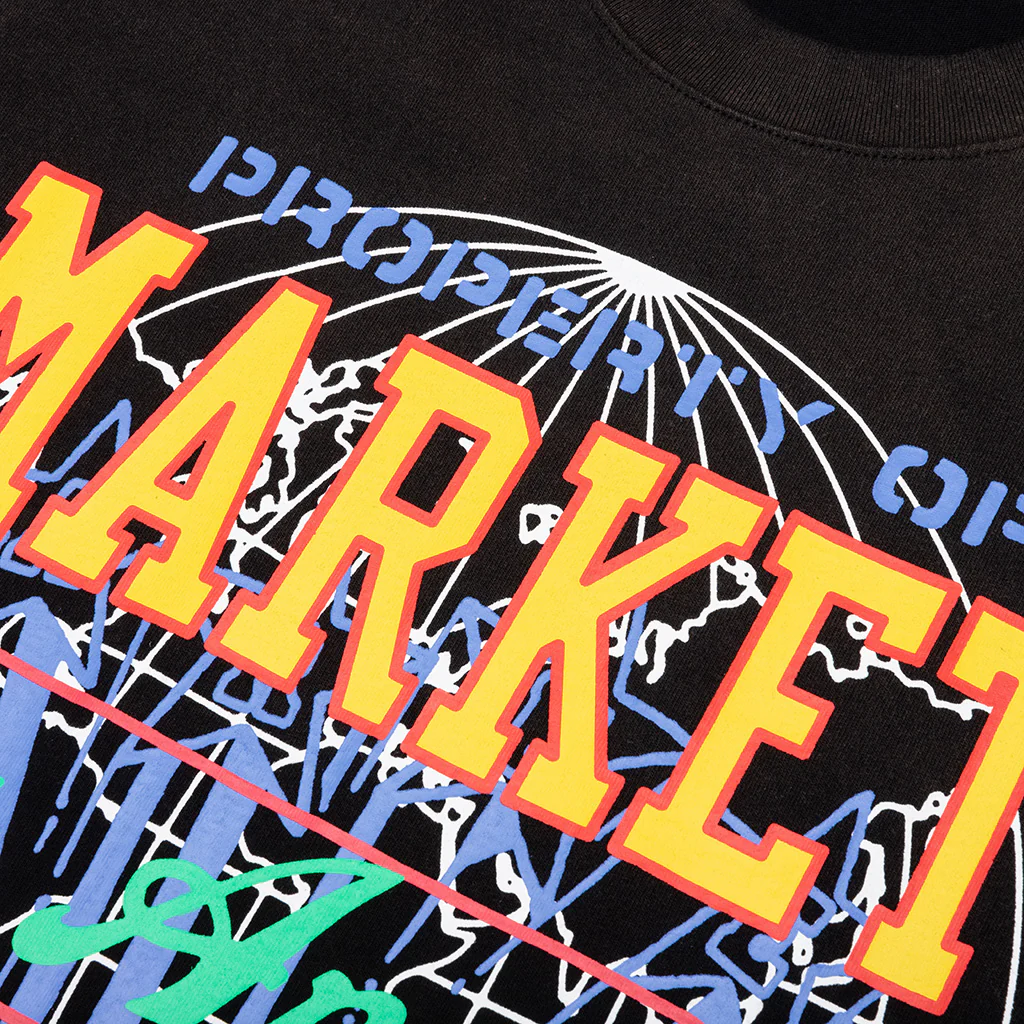 Property Of Market T-Shirt - Black - Image 3