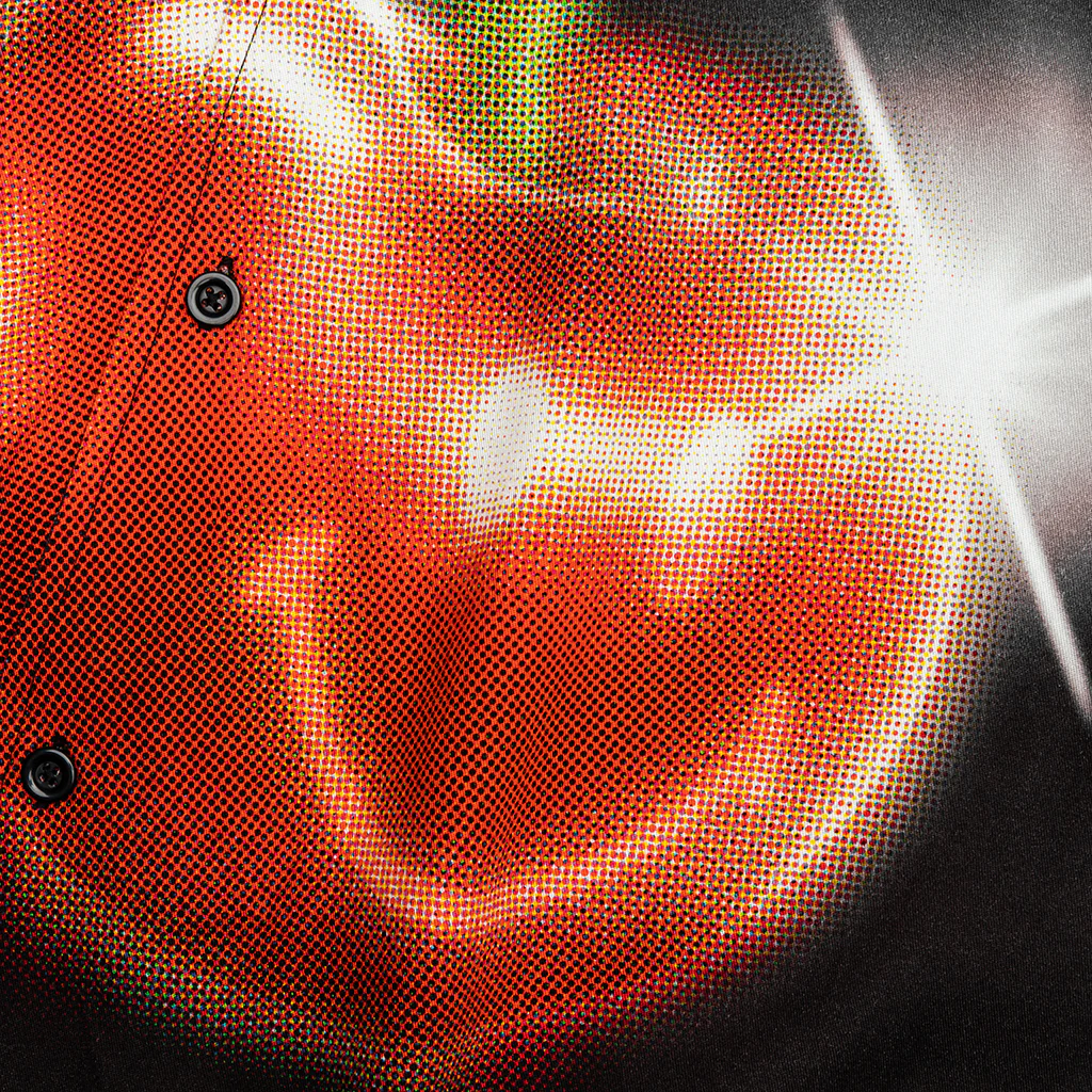 Smiley Cherries S/S Button Up - Black - Image 4