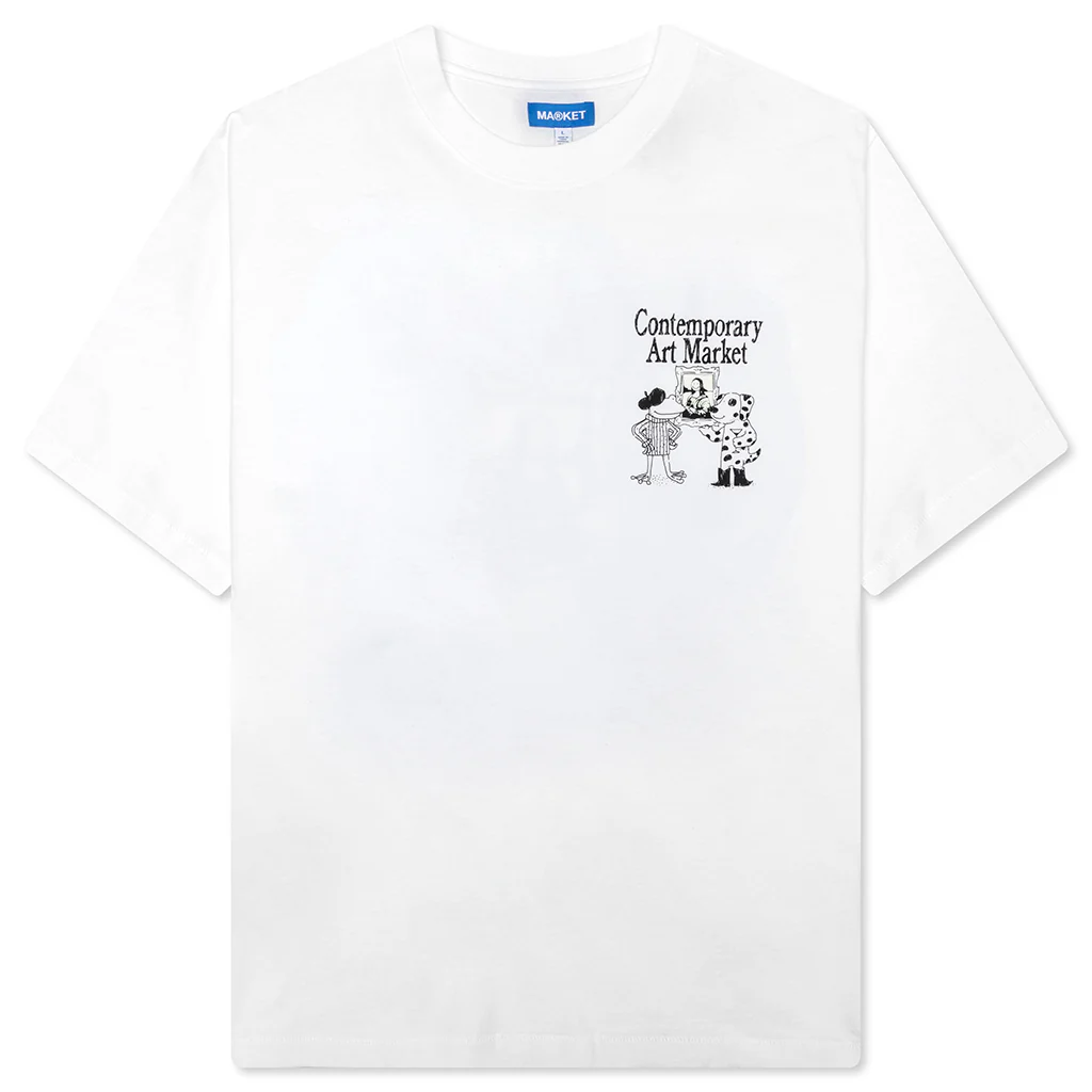 Smiley Museum UV T-Shirt - White