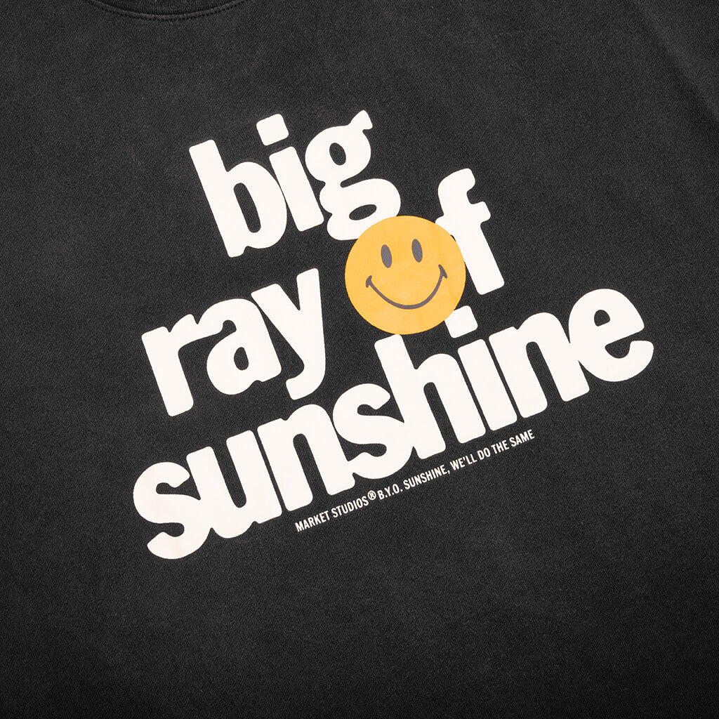 Smiley Sunshine T-Shirt - Jet Set Black - Image 3