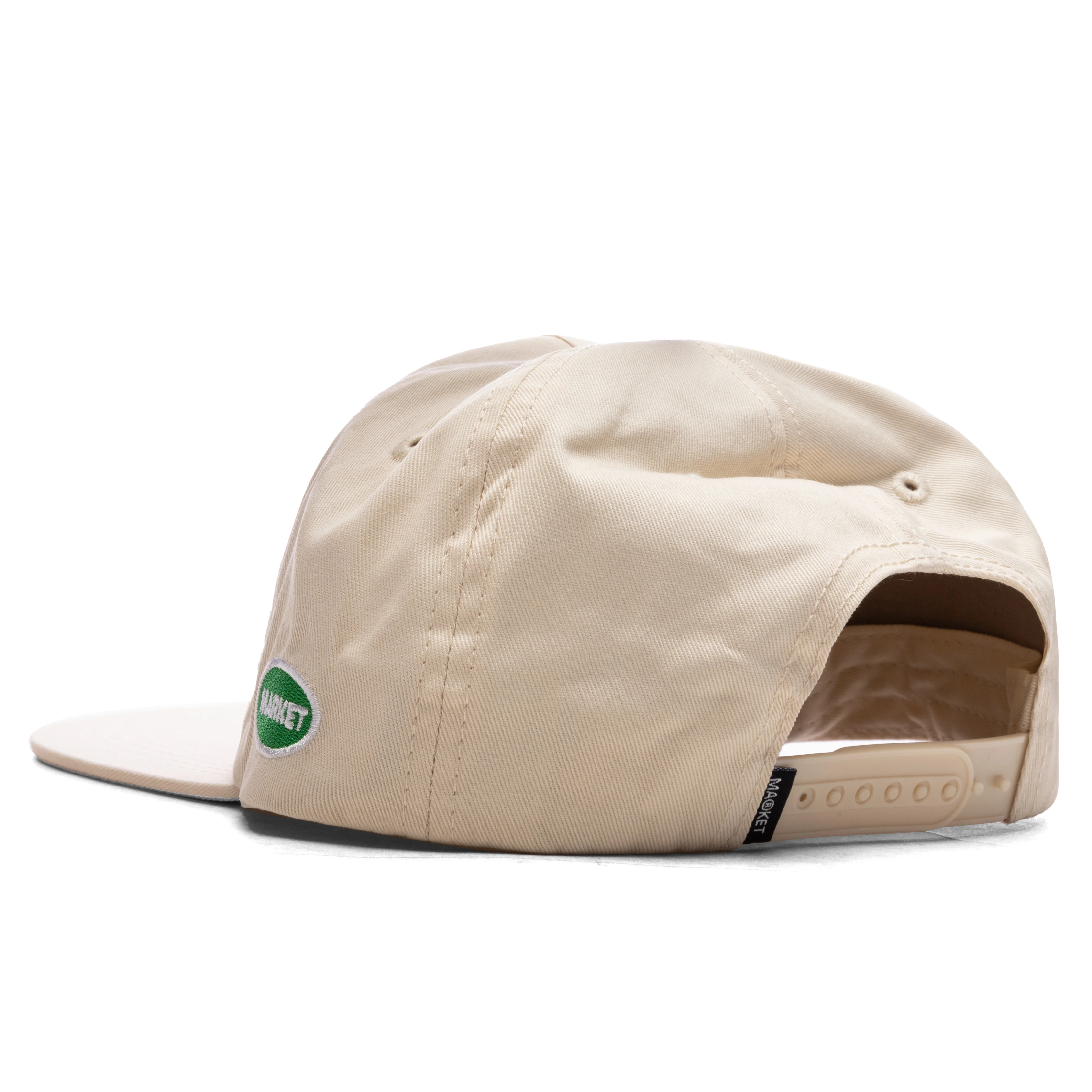 Soft Stitch 5-Panel Hat - Butter Cream - Image 4